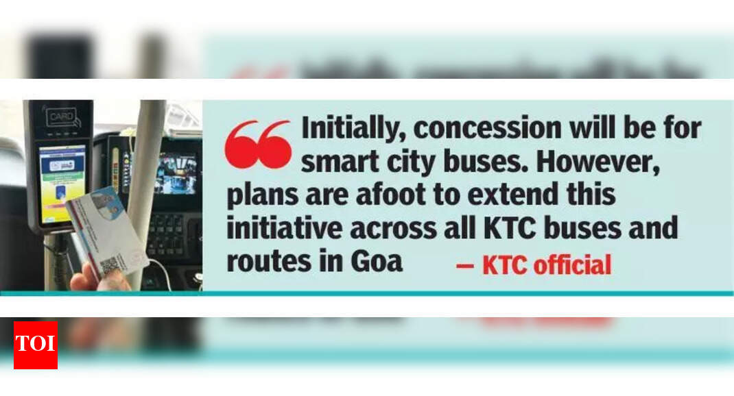 Women using smart transit cards on e-buses in Goa to pay 50re