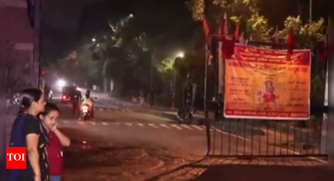 Clashes during Durga idol immersion at JNU: Ravan effigy with Umar Khalid, Sharjeel Imam burnt; several students injured