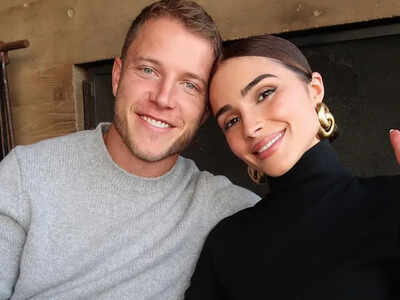 Christian McCaffrey’s wife Olivia Culpo and baby Colette bring adorable sideline energy at 49ers vs Rams showdown