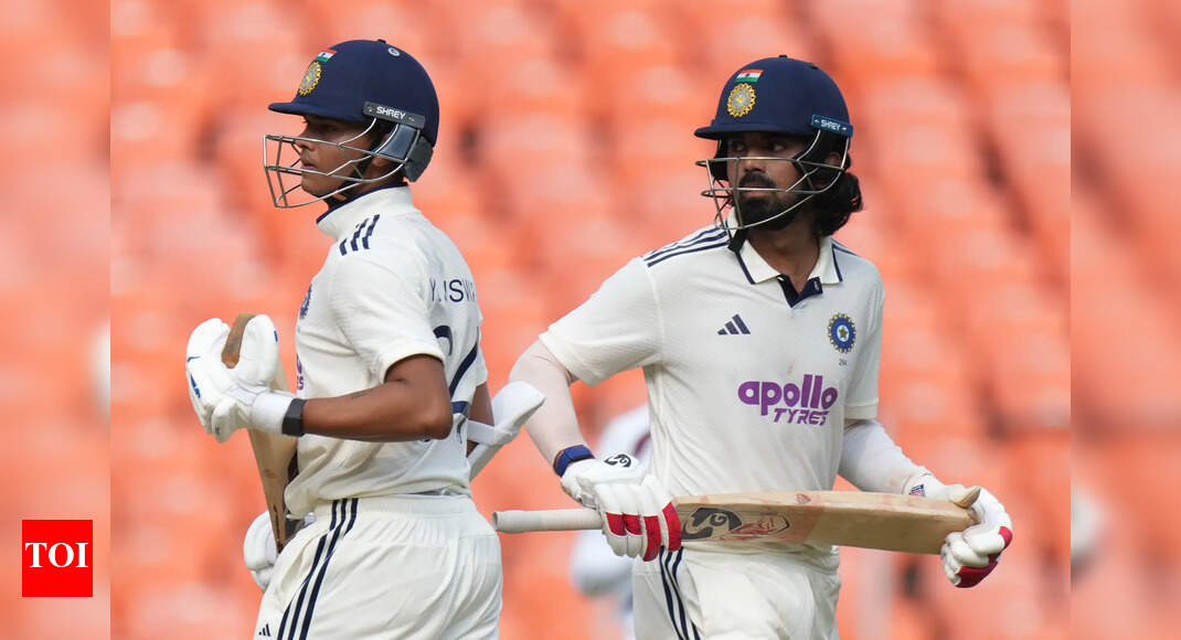 India vs West Indies: KL Rahul, Yashasvi Jaiswal combine again to give India solid platform