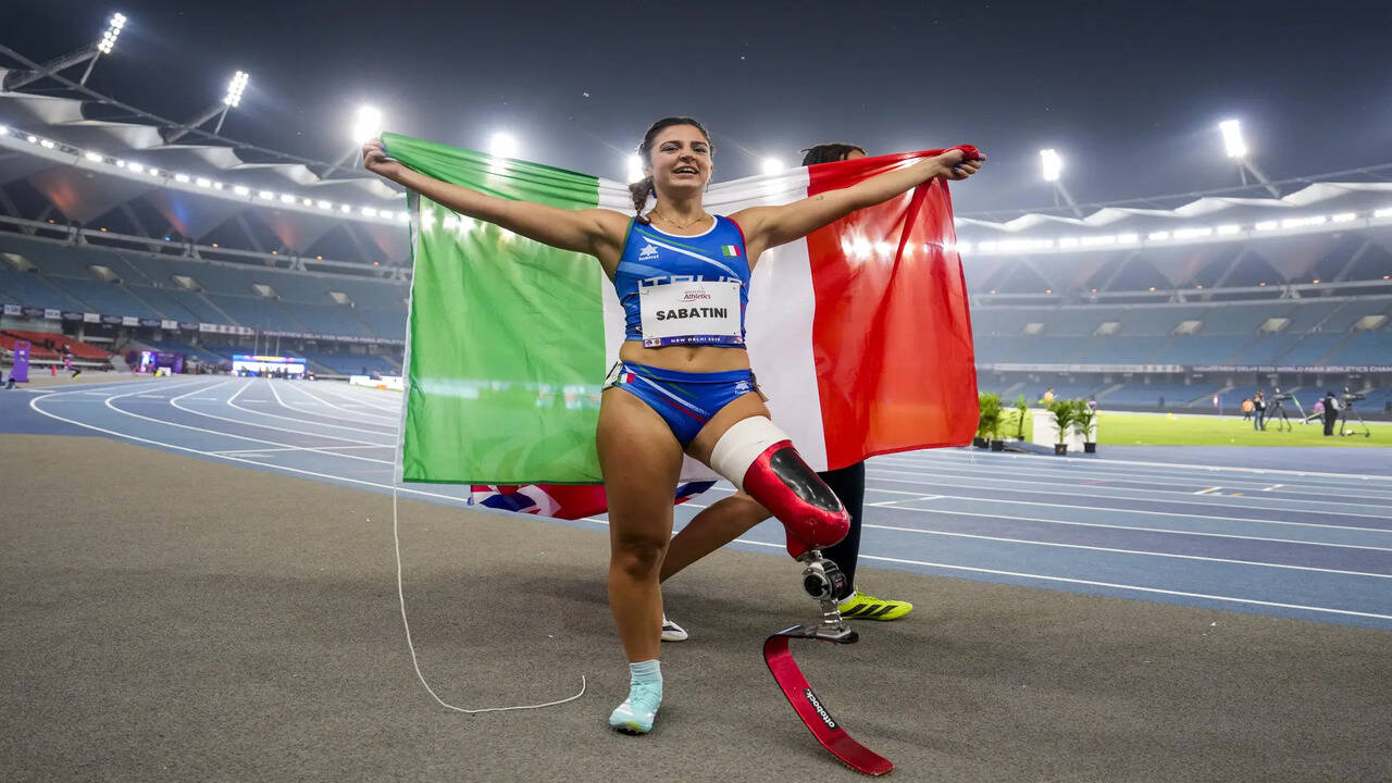 World Para Athletics Championships: 'My heart has healed,' says Ambra  Sabatini recalling her Paris heartbreak | More sports News - The Times of  India