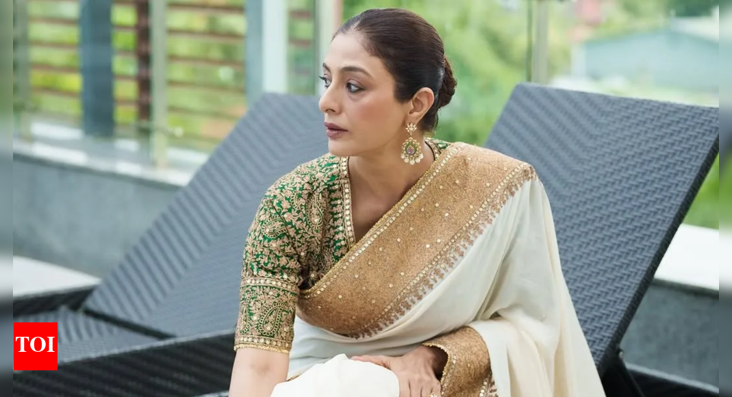 Tabu at 53 proves age is just a number in this gorgeous Heena Kochhar saree