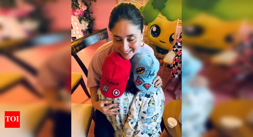 Kareena Kapoor shares adorable pic: Wishes Neha Dhupia’s son Guriq, Jeh joins the cuteness overload celebration