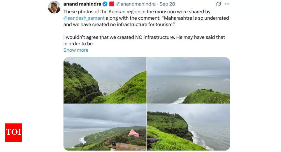 Anand Mahindra discovers a hidden gem in South India, calls it. 