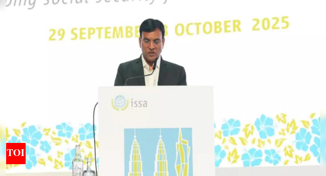 Global recognition: India wins ISSA Award 2025 for social security; coverage jumps from 19% to 64% in a decade – The Times of India