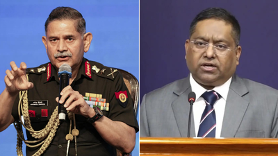 Evening news wrap: Army chief warns Pak over 'state-sponsored terrorism'; MEA slams police action in PoK protests; & more