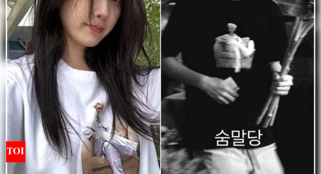 IU wows in AKMU Lee Chan-hyuk T-shirts, sparks playful banter online