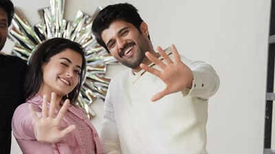 Internet in a frenzy over Vijay Deverakonda and Rashmika Mandanna’s private engagement; fans ecstatic, skeptics call it fake