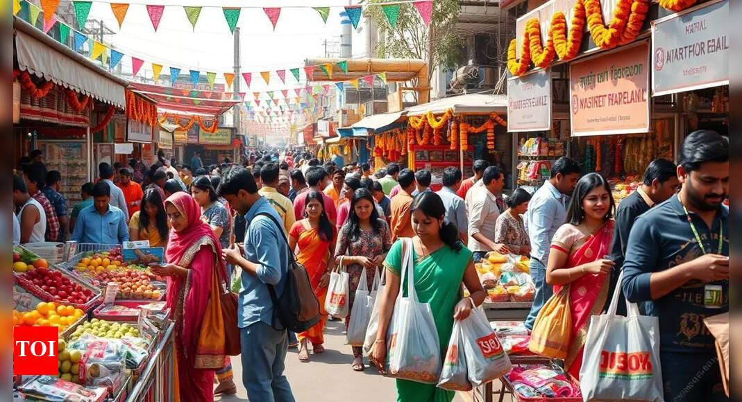 Navratri sales hit 10-year high on GST cuts: Officials – The Times of India