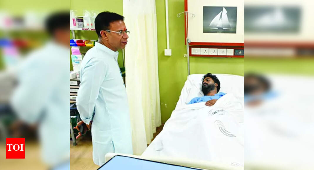 Rane meets Rama, says docs will give his health update