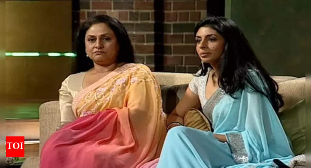 When Shweta Bachchan revealed she and Jaya Bachchan banged phones during fights
