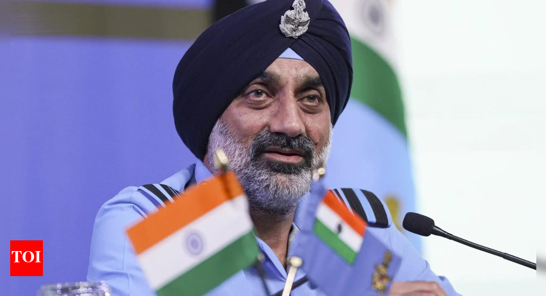 IAF chief: Downed 12-13 Pak jets, including F-16s, during Sindoor