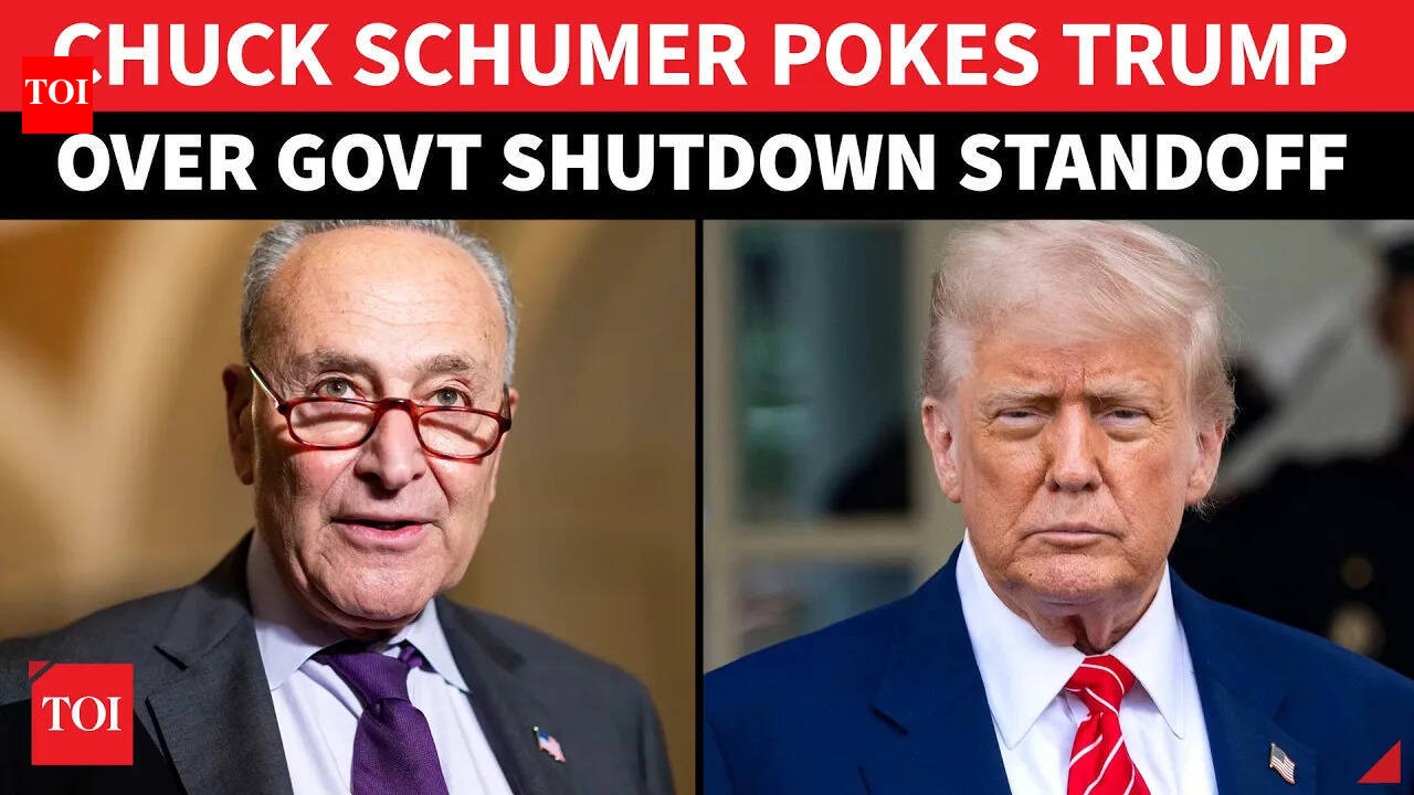 'They Can't Scare Us': Chuck Schumer Lays Into Trump Over 'Maximum Pain ...