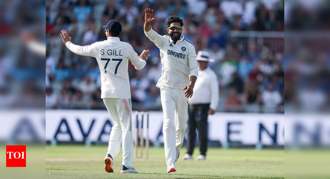 Ravindra Jadeja shines as West Indies crumble, India win by an innings and 140 runs | Cricket News – The Times of India