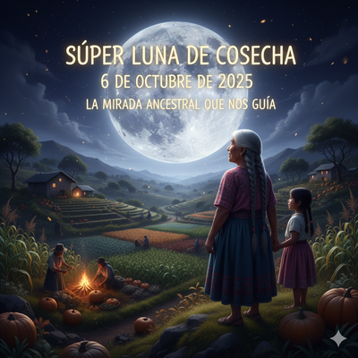 Luna de Cosecha 2025: La Súper Luna que Nos Habla con Voz Antigua