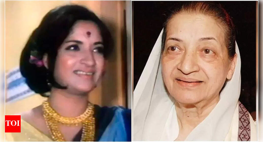 Veteran actress Sandhya, wife of V Shantaram passes away at 94