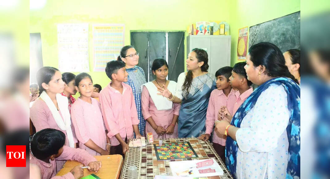 UP: Baghpat uses unique 'Snakes & Ladders' game to teach children about sexual abuse and safety