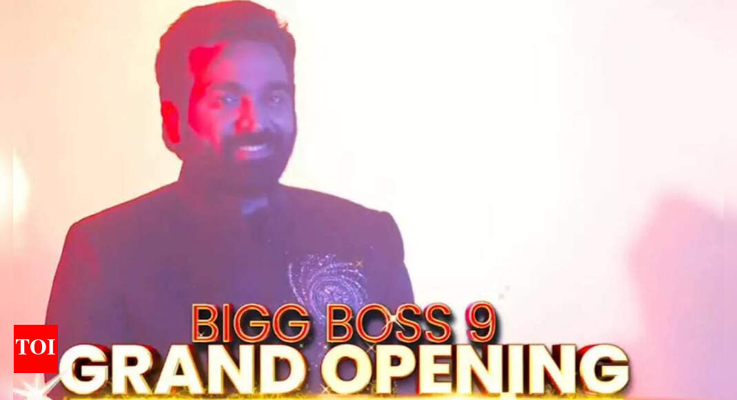 Bigg Boss Tamil 9 Promo: Host Vijay Sethupathi waves the flag, says “The game begins”
