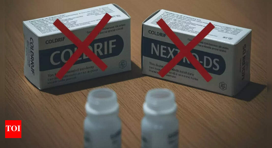 2 popular cough syrups banned after 12 children die in MP, Rajasthan, allegedly due to kidney failure – The Times of India