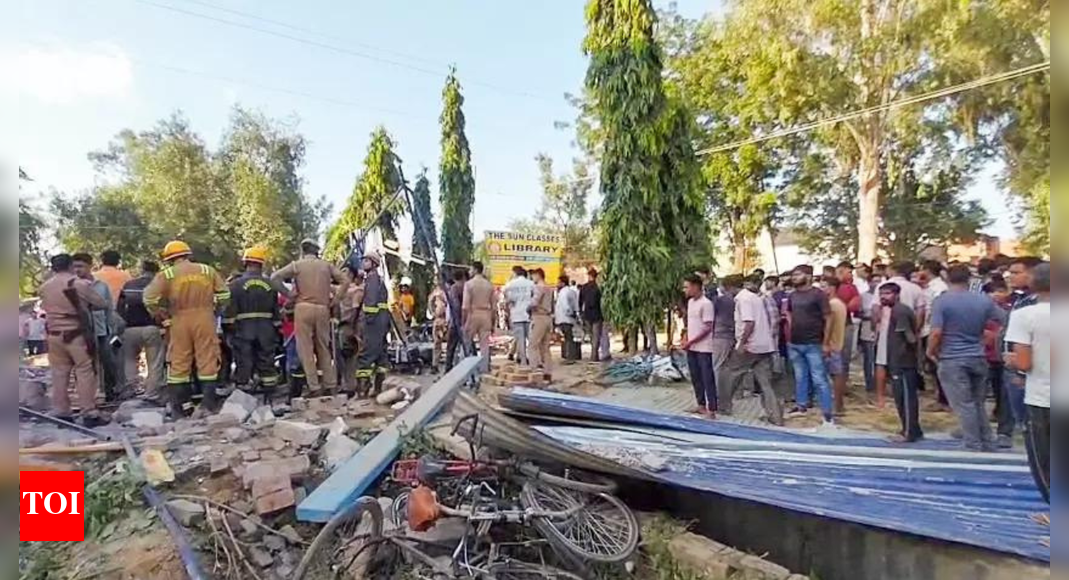 Explosion at coaching centre in UP kills two and injures five others