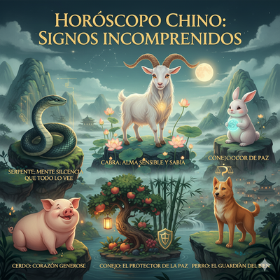 Los 5 signos más incomprendidos del zodiaco chino (y por qué merecen tu respeto)