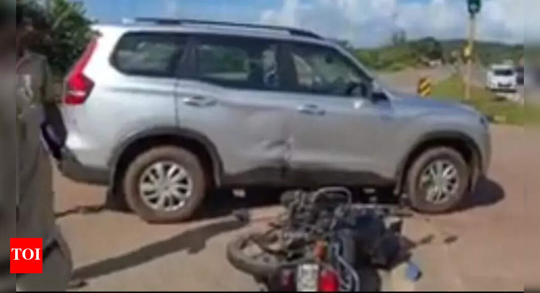 Accident at Poroscodem junction, 1 hurt