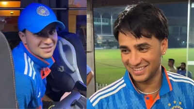 'Well played': Arshdeep Singh's hilarious jibe at Abhishek Sharma after golden duck vs Australia A - watch