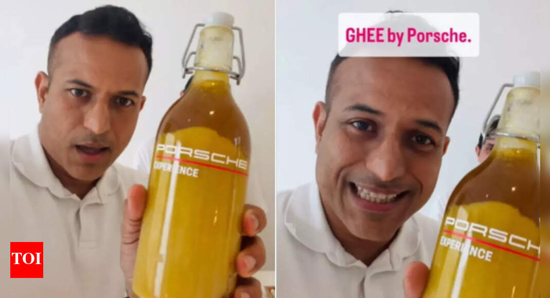 Does Porsche make ghee? Viral video sparks online curiosity