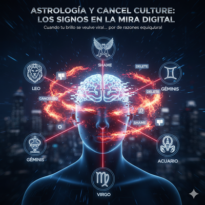 Zodiaco y cultura de la cancelación: ¿Qué signos son más propensos al juicio público?