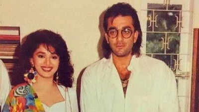 Madhuri Dixit avoided Sanjay Dutt at post-bail party; ‘She didn’t want to be photographed with him,’ claims Hanif Zaveri