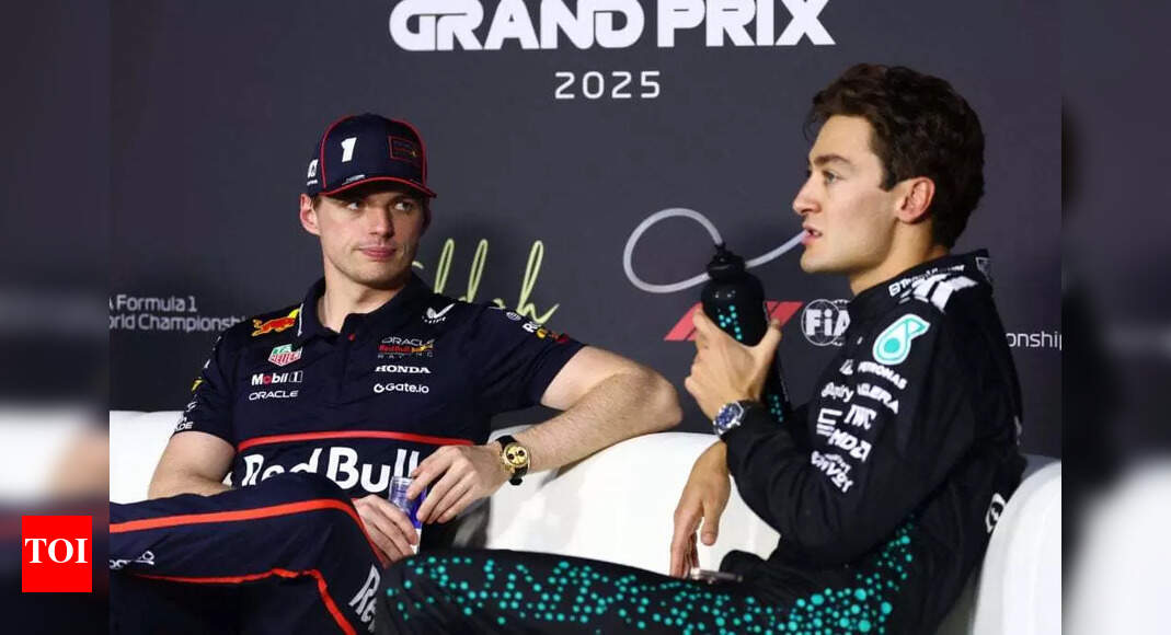 Singapore Grand Prix Qualifying: George Russell steals the spotlight as he beats Max Verstappen to pole, Oscar Piastri lands on third