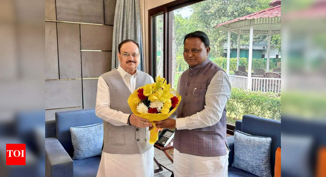 Odisha CM Mohan Charan Majhi discusses state development with VP, BJP organisational strategies with Nadda
