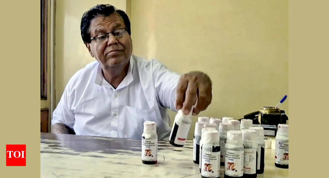 <div>Cough syrup tragedy: Madhya Pradesh bans Coldrif as kids' death toll rises to 11; test report confirms poisonous chemical</div>
