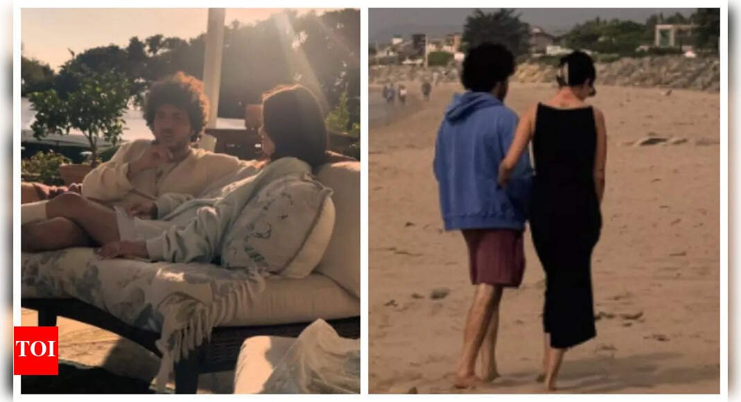 Unseen BTS moments from Selena Gomez and Benny Blanco wedding: Walking on beach to writing vows | – The Times of India