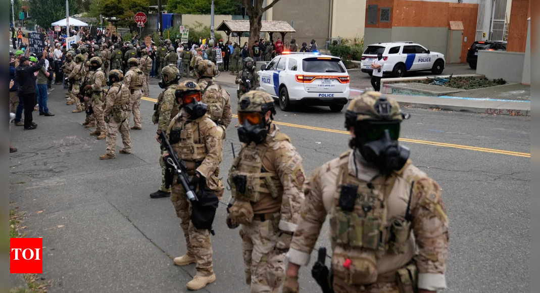 ‘Unreliable social media posts’: US judge temporarily halts Donald Trump’s deployment of national guard to Portland; cites potential 10th Amendment violation