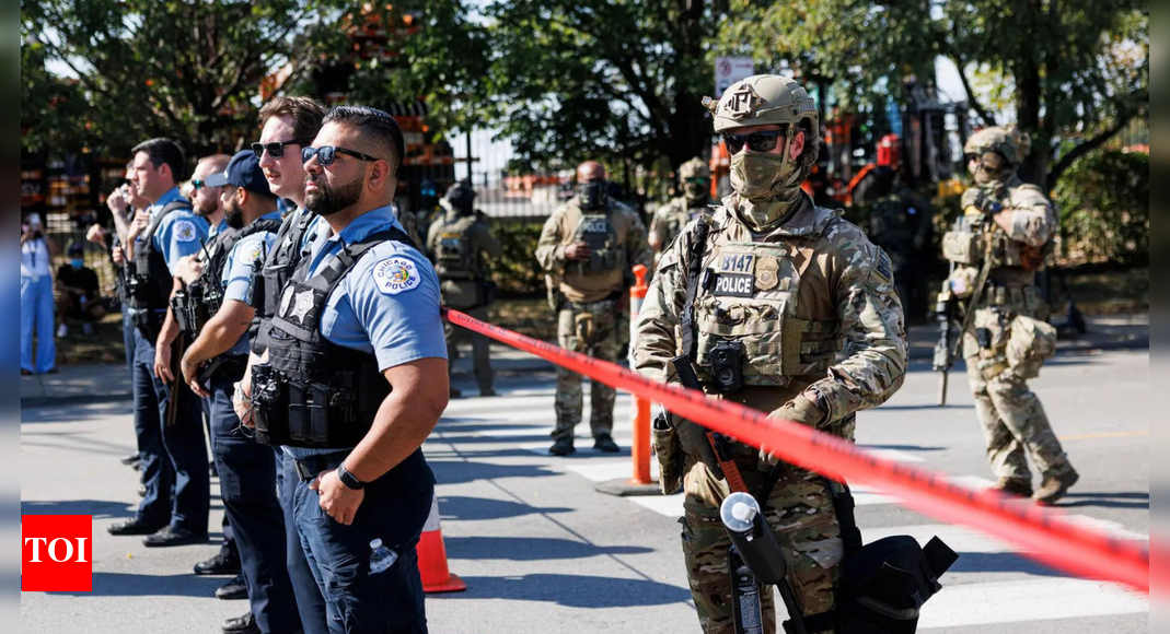 <div>Blue state crackdown: Trump authorises 300 National Guard troops to Chicago; 'lawlessness plaguing US,' claims White House</div>