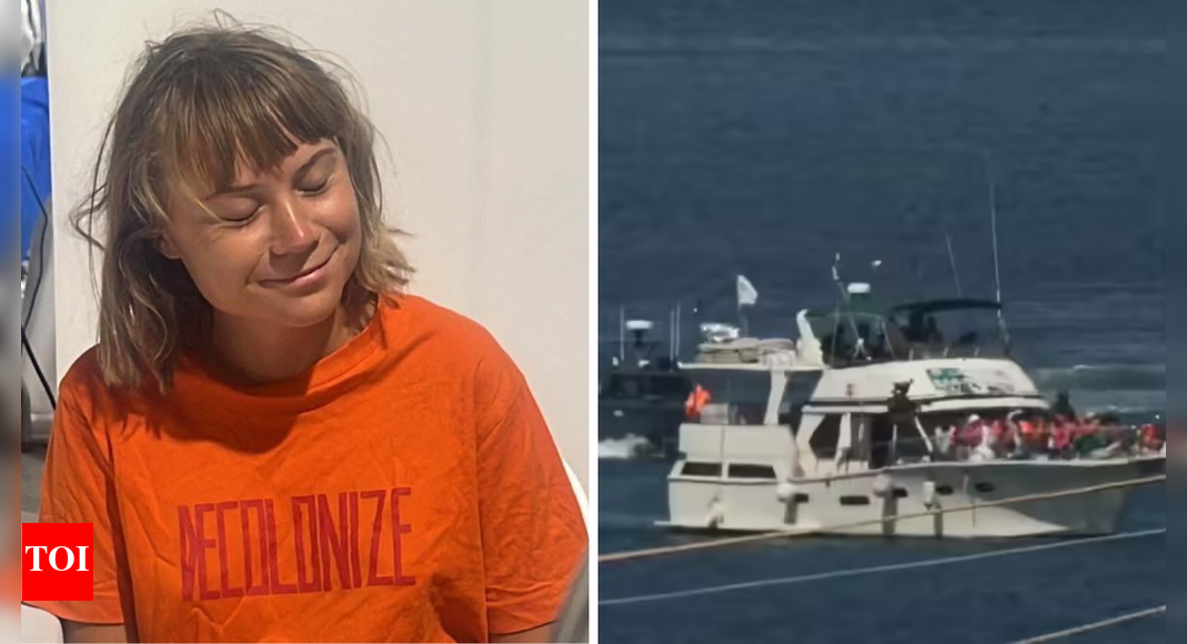<div>'Dragged by hair, paraded in Israeli flag': Flotilla eyewitnesses detail Greta Thunberg’s harrowing detention; prison conditions harsh, unsanitary</div>