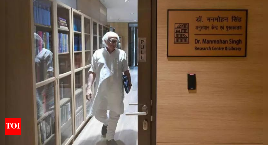 Delhi: Library at Congress headquarters tells tale of India's democracy