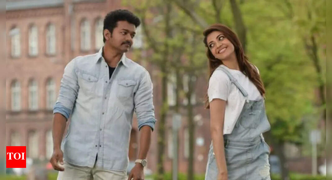 <div>'I am a huge fan of Vijay': Kajal Aggarwal</div>