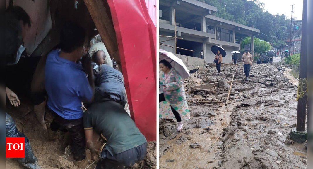 West Bengal rains: Several dead as landslides hit Darjeeling district; iron bridge collapses