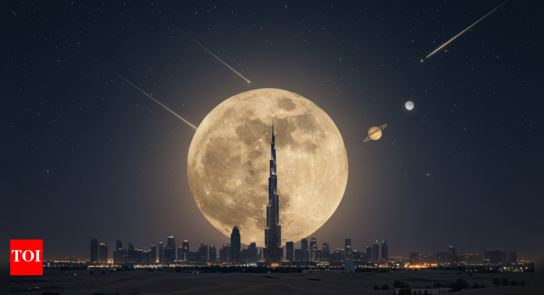 UAE skies to glow with three consecutive supermoons and meteor showers in 2025