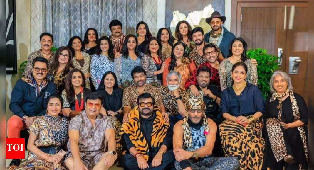Jackie, Chiranjeevi, Venkatesh and celebs reunite: PICS