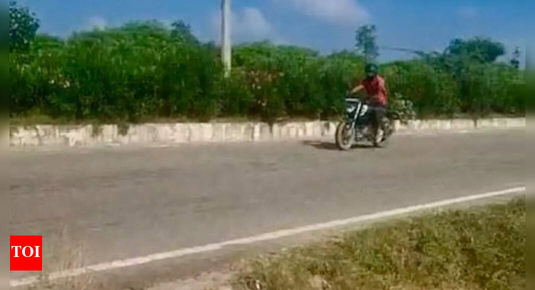 Greater Noida: No fix, potholes come up on Dadri bypass service road