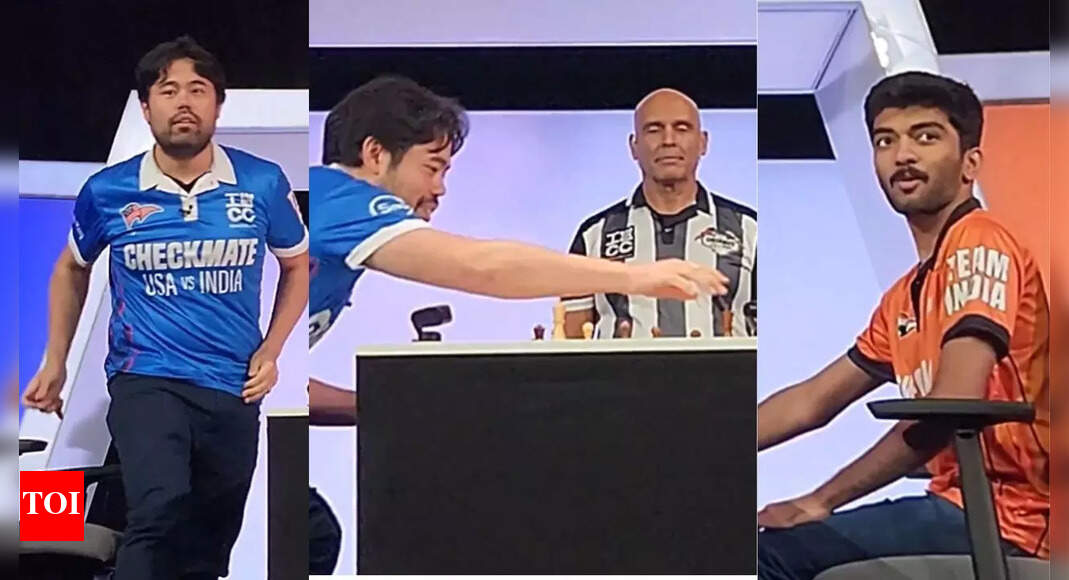 Chess: Nakamura's controversial gesture towards Gukesh enrages fans - watch