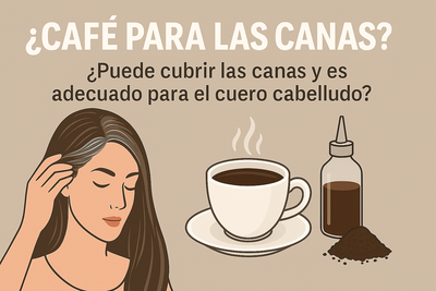 ¿El café puede ayudar a cubrir las canas y es bueno para el cuero cabelludo? Esto es lo que dice la ciencia