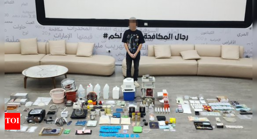 Dubai Police bust drug network operating from residential villa, seize 40kg of narcotics