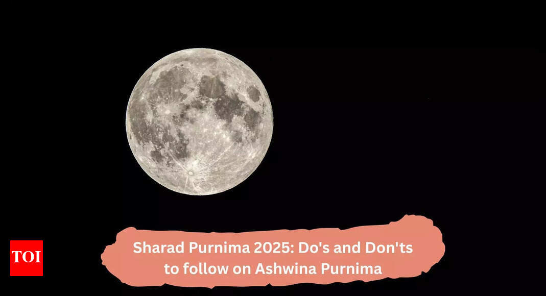 Sharad Purnima 2025: Do's and Don'ts to follow on Ashwina Purnima