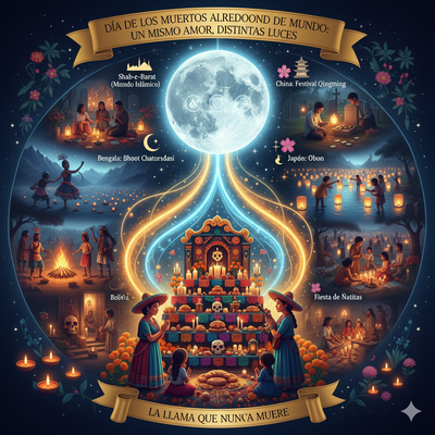 El Día de los Muertos alrededor del mundo: un mismo amor, distintas luces