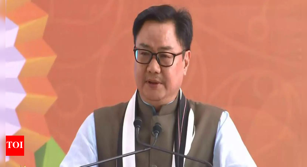 ‘Indira never spoke outside’: Kiren Rijiju slams Rahul Gandhi over Colombia comments; questions Congress’s free speech usage