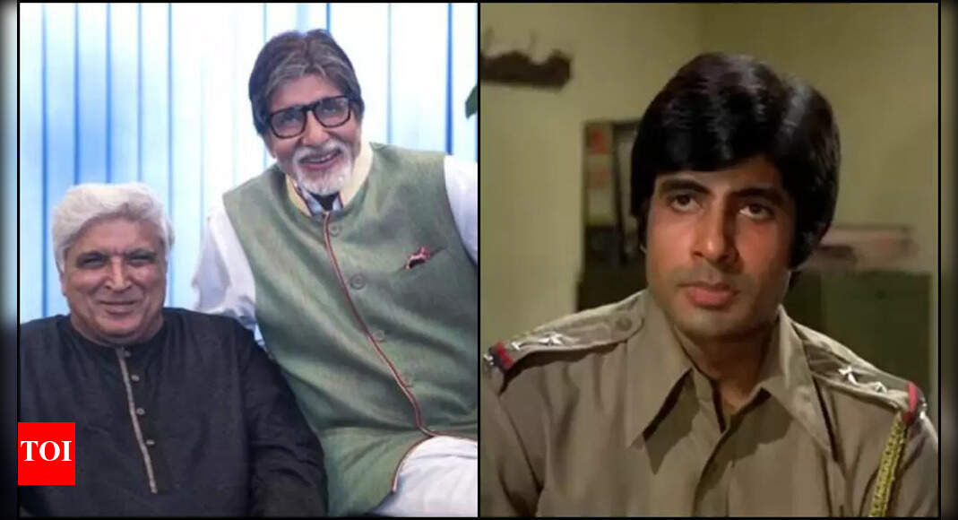 Amitabh Bachchan recreates 'Zanjeer' scene for Javed Akhtar, 'Jab tak baithne ko naa kaha jaaye...'